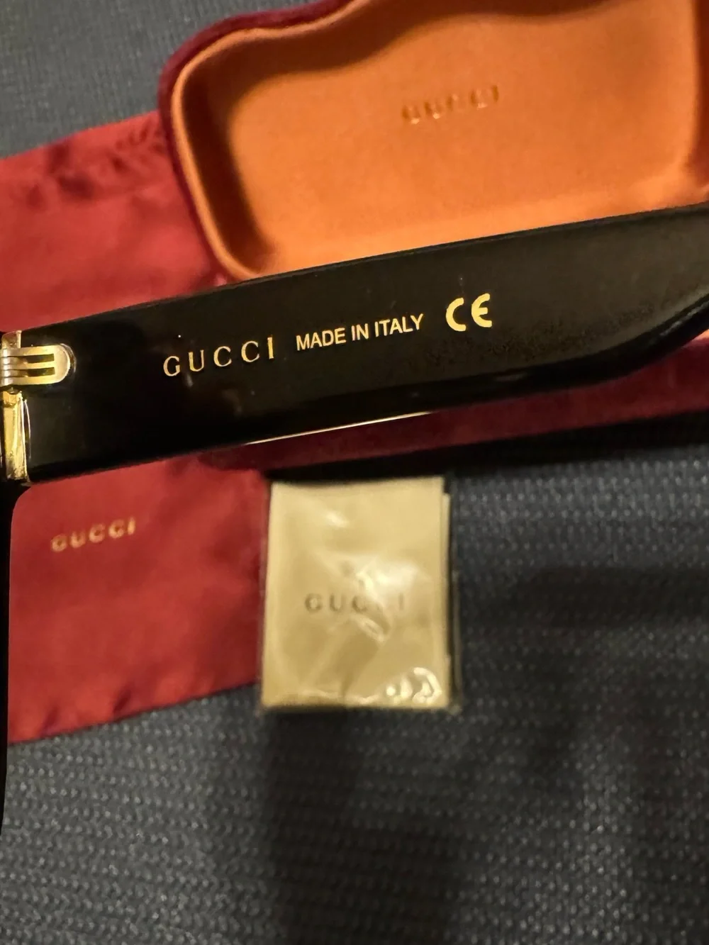 Gucci Black Frame Sunglasses (Gucci GG0459S 001)
